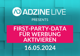 Banner First-Party Data fürs Advertising aktivieren
