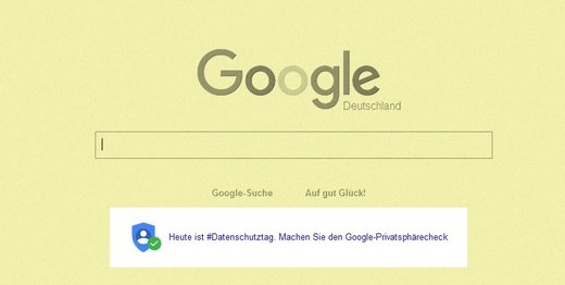 Screenshot Google.de