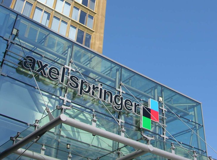 Axel-Springer-Haus Berlin, Presse: Axel Springer SE