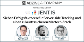 Banner Sieben Erfolgsfaktoren für Server-side Tracking und einen zukunftssicheren Martech-Stack
