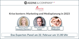 Banner Krise kontern: Marketing und Mediaplanung in 2023
