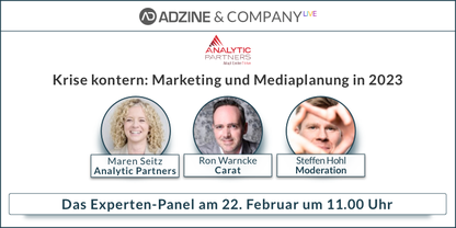 Bild Krise kontern: Marketing und Mediaplanung in 2023