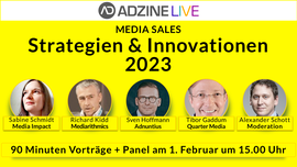 Banner Media-Sales Strategien & Innovationen 2023
