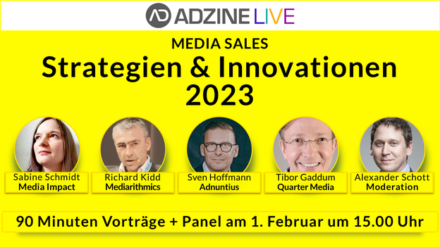 Bild Media-Sales Strategien & Innovationen 2023

