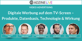 Banner Digitale Werbung auf dem TV-Screen – Produkte, Datenbasis, Technologie & Wirkung
