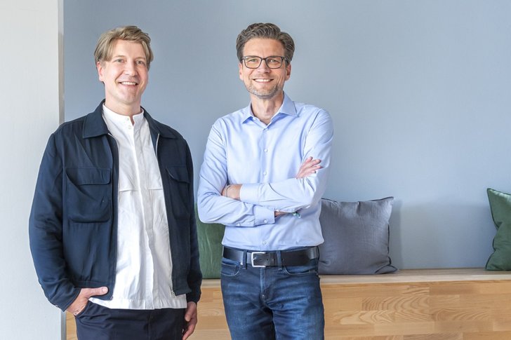 Frank Vogel, Geschäftsführer Ad Alliance und Tim Lammek, Managing Director Bauer Advance , Bild: Bauer media Bild: Bauer media