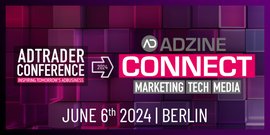 Banner ADZINE CONNECT Marketing. Tech. Media.