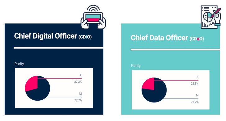 Grafik: European CD²O Study - Profiles, Challenges & Enablers of European Digital & Data Leaders