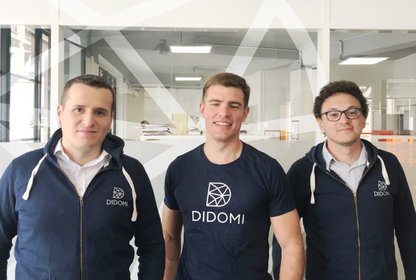 Das Didomi-Gründer-Team bestehend aus Raphael Boukris, Romain Gauthier und Jawad Stouli (vlnr), Bild: Didomi Das Didomi-Gründer-Team bestehend aus Raphael Boukris, Romain Gauthier und Jawad Stouli (vlnr), Bild: Didomi