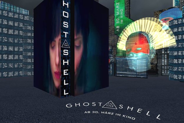 Bild: Bild: Screenshot Ghost in the Shell-Ad von bam!
