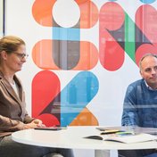 Tanja Waldeck und Jens Sulek , Bild: IBM iX