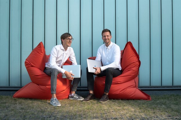 Moritz Wasserek und Andreas Kühn, Gründer von Iroin, Bild: Iroin Presse