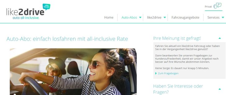 Bild: Screenshot Like2Drive.de