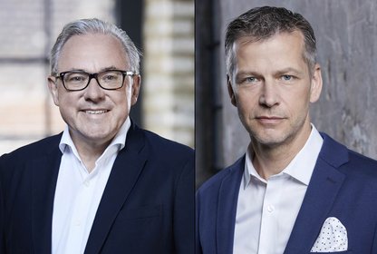 v.l.: KDME Geschäftsführer Frank Schneider und Christian Muche, Foto: KDME v.l.: KDME Geschäftsführer Frank Schneider und Christian Muche, Foto: KDME