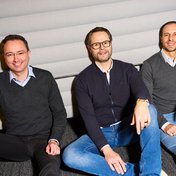 v. l. n. r. Walther Steinhuber, Jan Rudolph und Stefan Betzold, Bild: Bauer Media Group