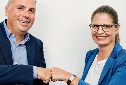 Tanja Waldeck und Jens Sulek