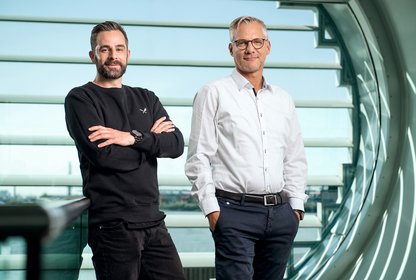 Tobias Hefele und Udo Schendel, Bilder: Weischer Tobias Hefele und Udo Schendel, Bilder: Weischer