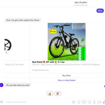 Schade. eBay Bot streicht bei Fehleingaben kommentarlos die Segel, Beispiel eBay Beispiel eBay