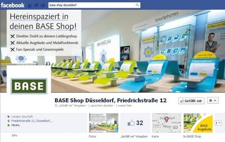 Neuer einheitlicher und regionaler Base-Auftritt (Quelle: E-Plus)
