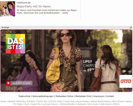 FooterAd von Tomorrow Focus. Rich media Stream startet erst nach dem vollständigen Herunterscrollen