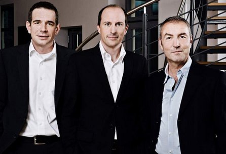 v.l.n.r. Dominik Frings, Julian Simons, Wolfgang Bscheid