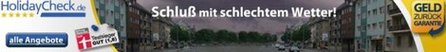 HolidayCheck Banner aus der Kampagne