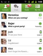 ICQ Mobile Messenger für Android - Chat-Ansicht
