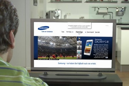 Samsung Channel im Splitscreen. Foto: interactiveMedia