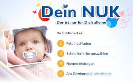 NUK-Gewinnspiel auf Facebook