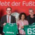 (v.l.n.r.) Dr. Peter Dendl (Tickaroo-Mitgründer), Toni Schnell (Geschäftsführer Olympia Verlag), Naomi Owusu (Geschäftsführung Tickaroo), Werner Wittmann (Leiter Digitale Medien kicker) und Matthew Ulbrich (Chief Product Officer Tickaroo)