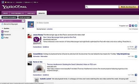 Das neue Yahoo! Mail