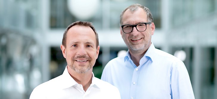 Frank Möbius und Robert Stahl, Bild: Goldbach Germany Bild: Goldbach Germany