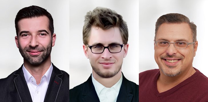 v. l. n. r. Ralf Hammerath, Daniel Dagehus und Thomas Weitzer, Bilder: Adition Bilder: Adition