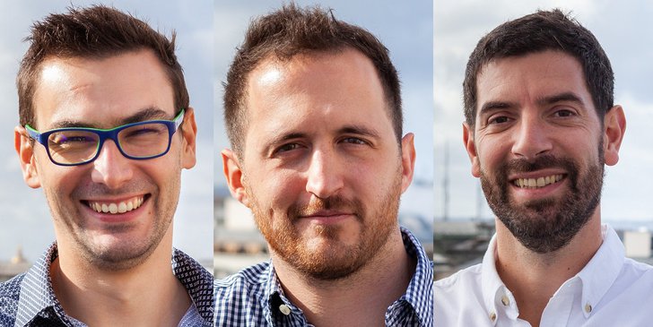 Guillaume Polaert, Loïc Sfiligoi und Philippe Guillemot, Bild: Pubstack Bild: Pubstack