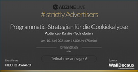 Banner Programmatic-Strategien für die Cookiekalypse - #StrictlyAdvertisers
