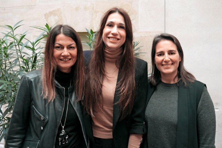v. l. n. r. Zdenka Prieto, Aline Gervasi und Teresa Orellana, Bild: Hawk Bild: Hawk